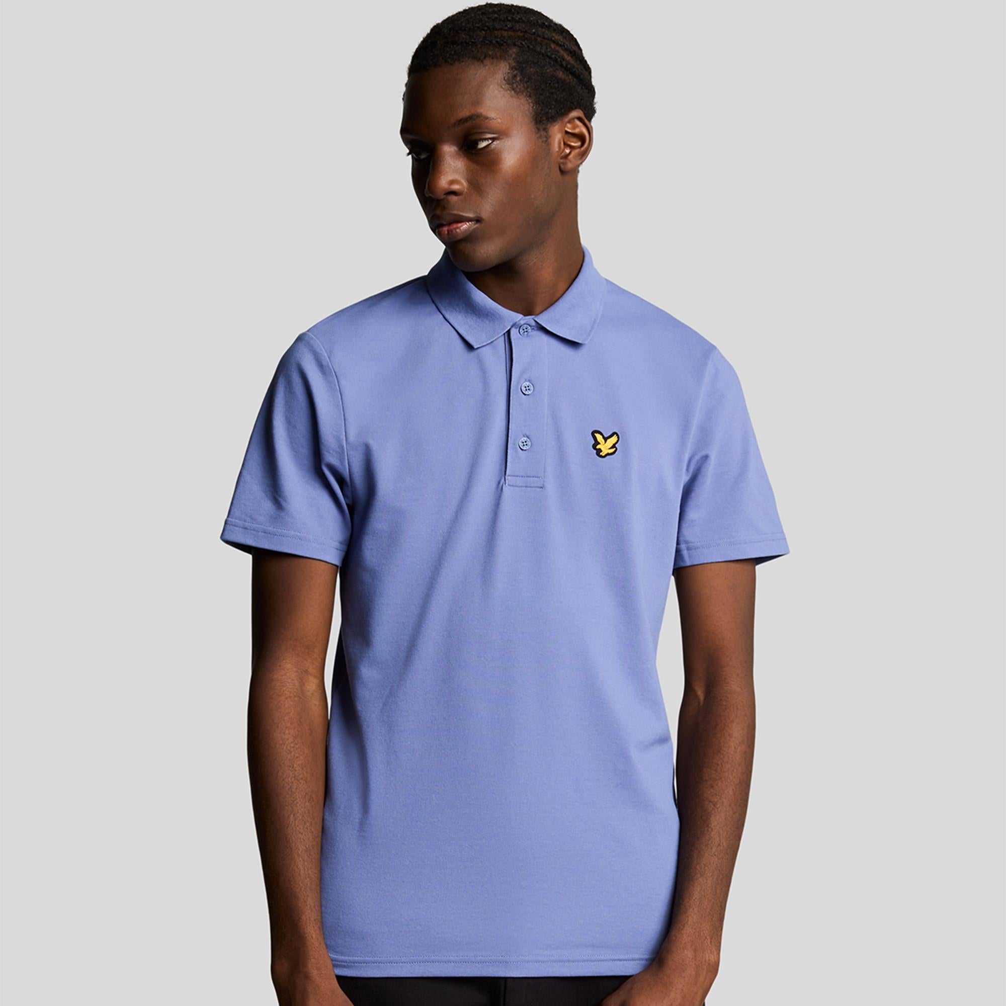 Lyle & Scott Sport SS Mens Polo Shirt Explorer Blue